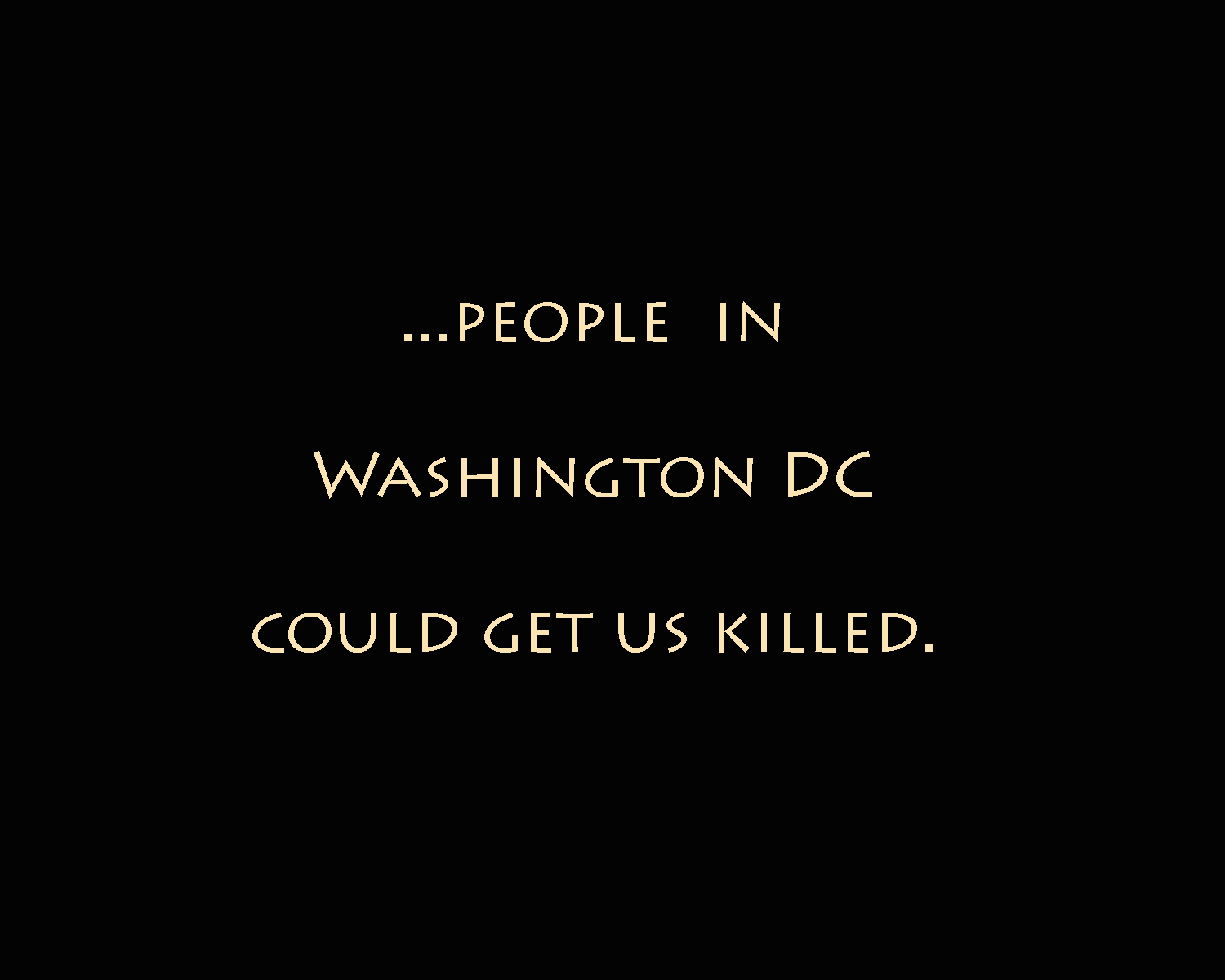 People in DC