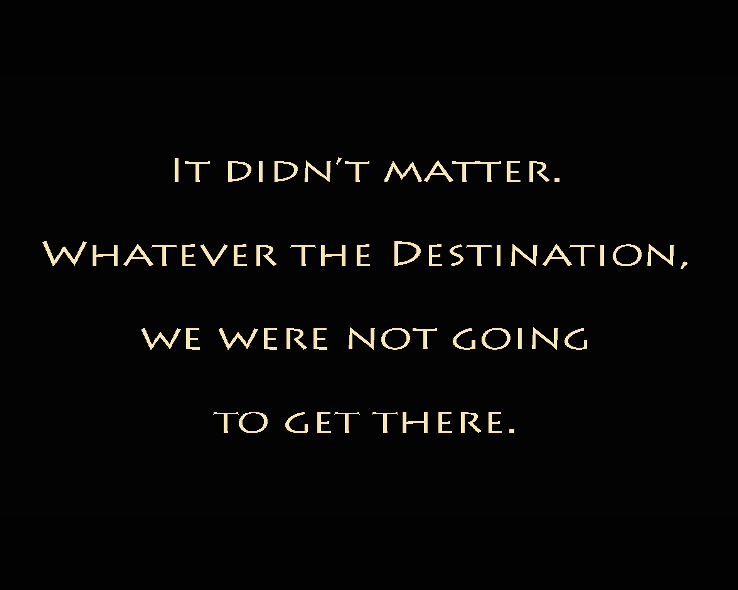 Destination