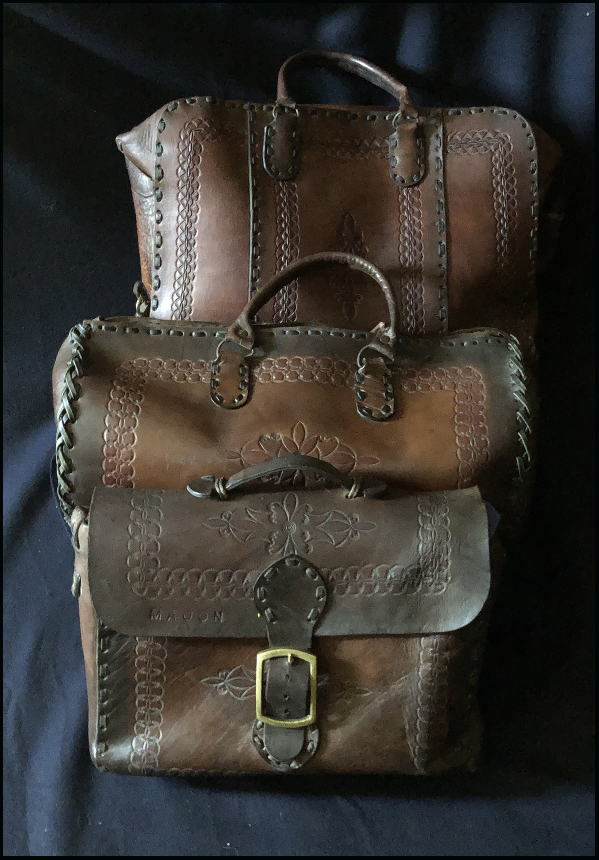 Mexican Leather Luggage